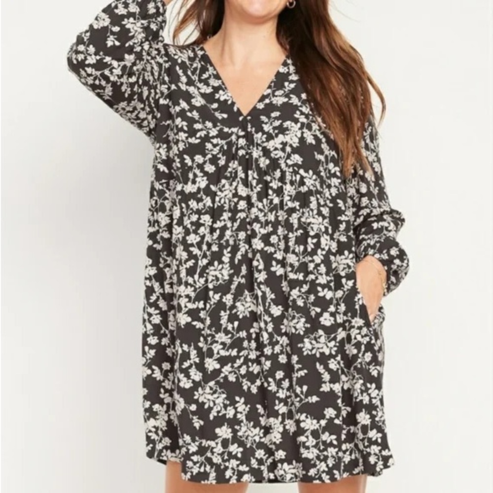Floral swing dress